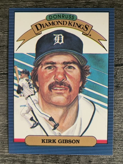 1986 Donruss #1 Kirk Gibson DK