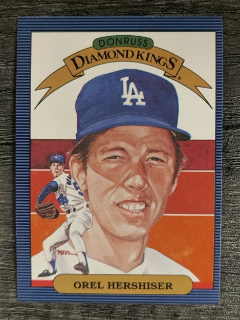 1986 Donruss #18 Orel Hershiser DK