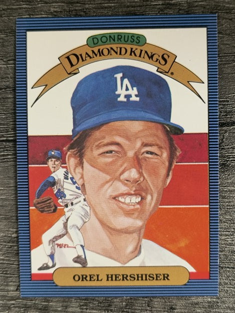 1986 Donruss #18 Orel Hershiser DK