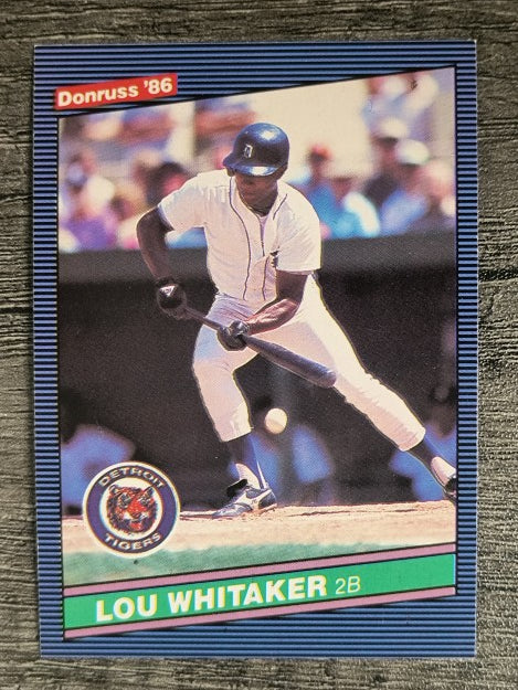 1986 Donruss #49 Lou Whitaker
