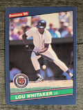 1986 Donruss #49 Lou Whitaker