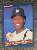 1986 Donruss #51 Rickey Henderson