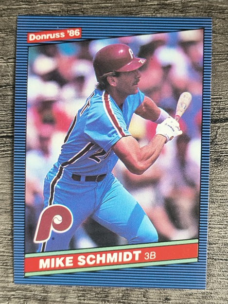 1986 Donruss #61 Mike Schmidt