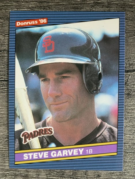 1986 Donruss #63 Steve Garvey