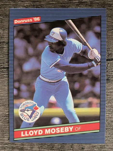 1986 Donruss #73 Lloyd Moseby