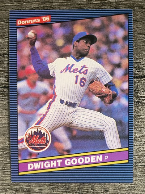 1986 Donruss #75 Dwight Gooden