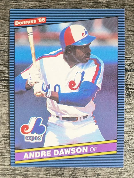 1986 Donruss #87 Andre Dawson