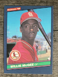 1986 Donruss #109 Willie McGee