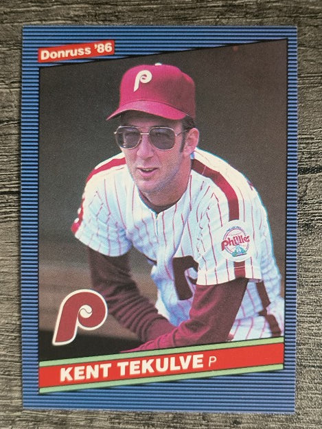 1986 Donruss #111 Kent Tekulve
