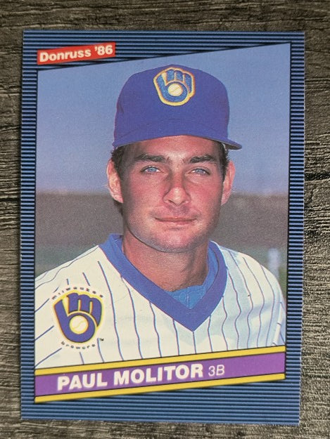 1986 Donruss #124 Paul Molitor