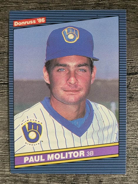 1986 Donruss #124 Paul Molitor
