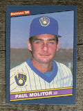 1986 Donruss #124 Paul Molitor