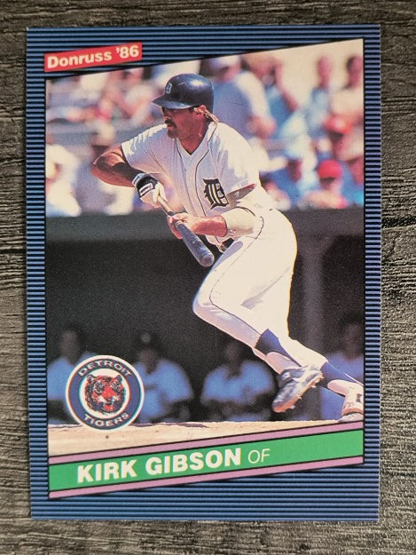1986 Donruss #125 Kirk Gibson