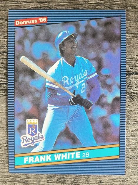 1986 Donruss #130 Frank White