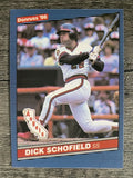 1986 Donruss #133 Dick Schofield