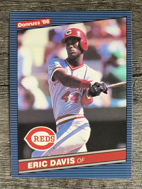 1986 Donruss #164 Eric Davis