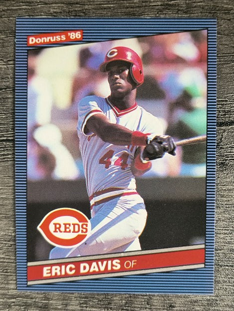 1986 Donruss #164 Eric Davis