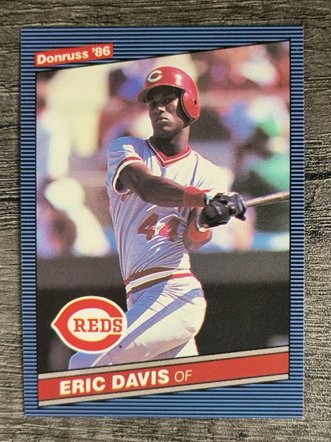 1986 Donruss #164 Eric Davis