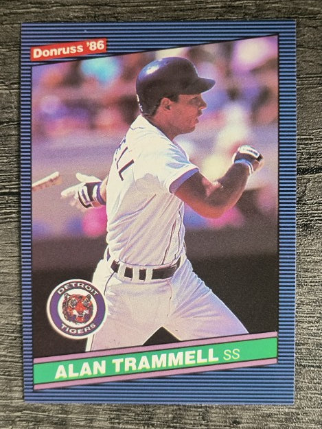 1986 Donruss #171 Alan Trammell