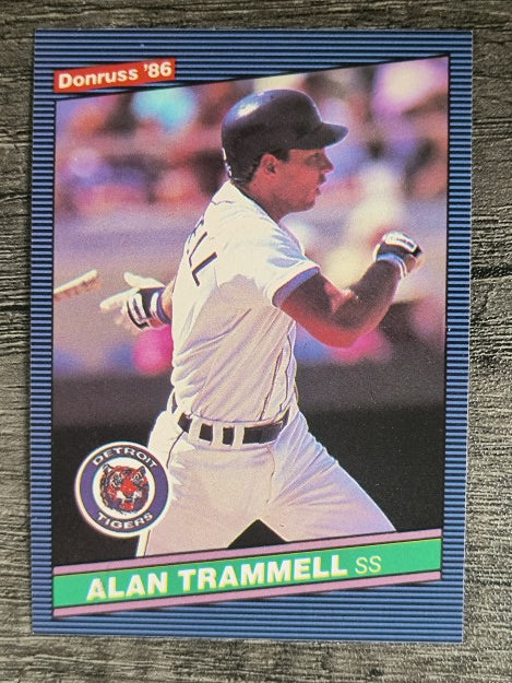 1986 Donruss #171 Alan Trammell