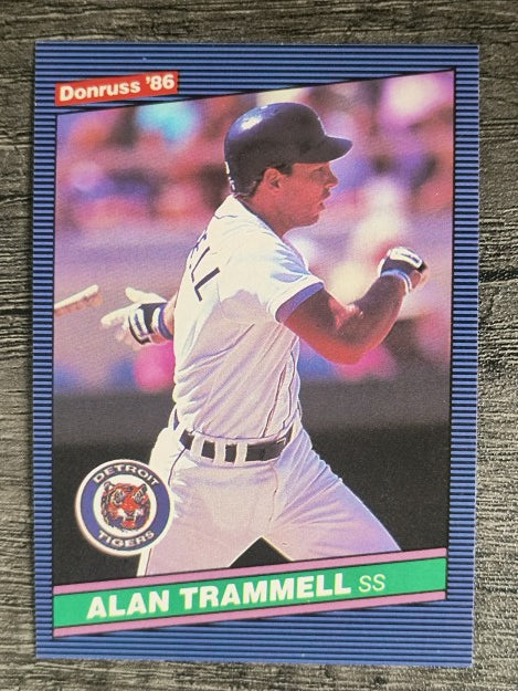 1986 Donruss #171 Alan Trammell
