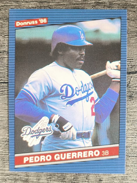 1986 Donruss #174 Pedro Guerrero