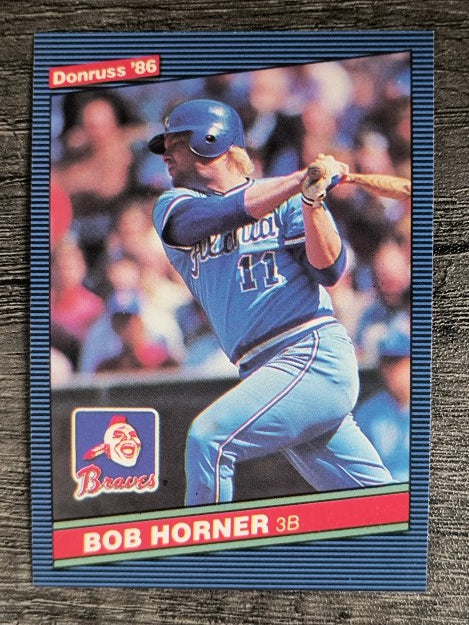 1986 Donruss #188 Bob Horner