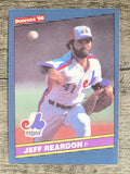 1986 Donruss #209 Jeff Reardon