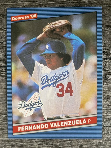 1986 Donruss #215 Fernando Valenzuela