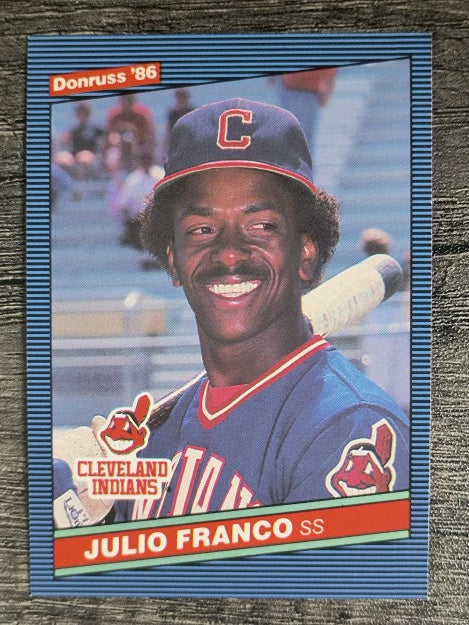 1986 Donruss #216 Julio Franco