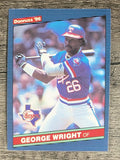 1986 Donruss #220 George Wright