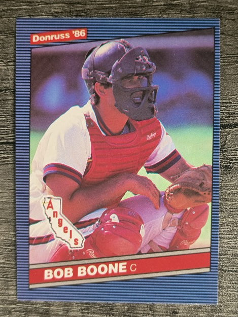 1986 Donruss #230 Bob Boone
