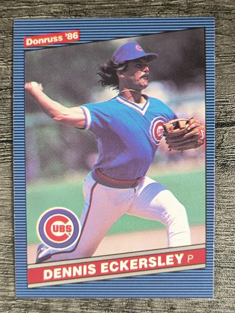 1986 Donruss #239 Dennis Eckersley