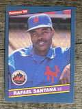 1986 Donruss #319 Rafael Santana