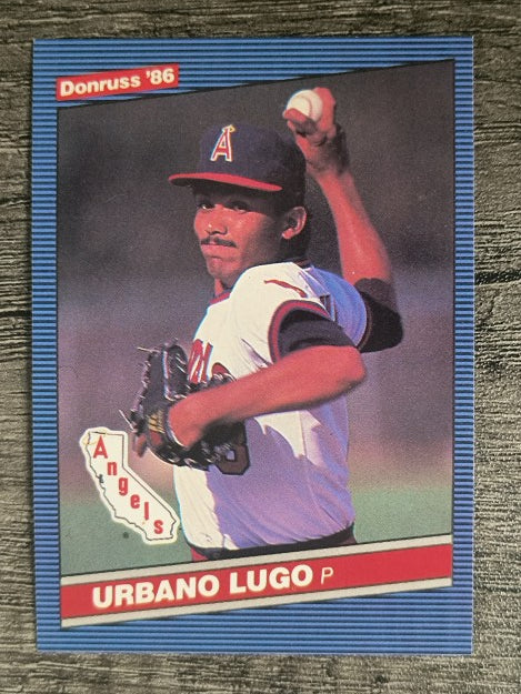 1986 Donruss #329 Urbano Lugo