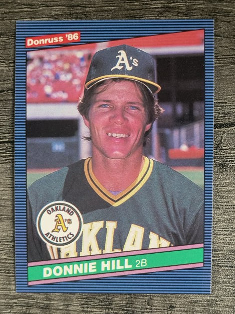 1986 Donruss #340 Donnie Hill