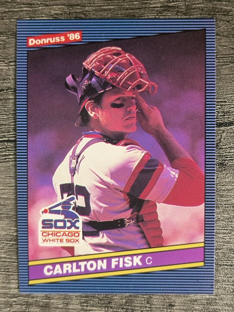 1986 Donruss #366 Carlton Fisk