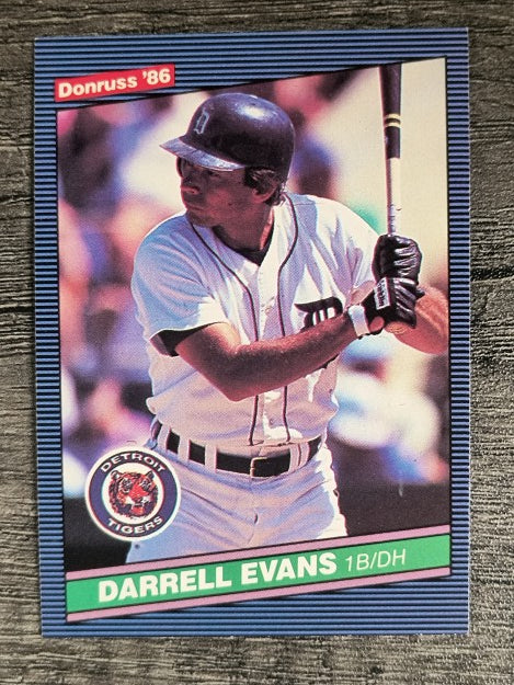 1986 Donruss #369 Darrell Evans