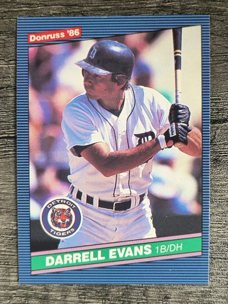 1986 Donruss #369 Darrell Evans