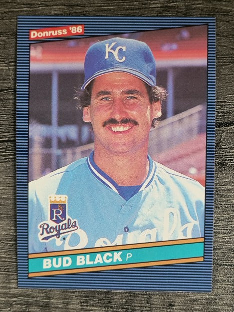 1986 Donruss #374 Bud Black