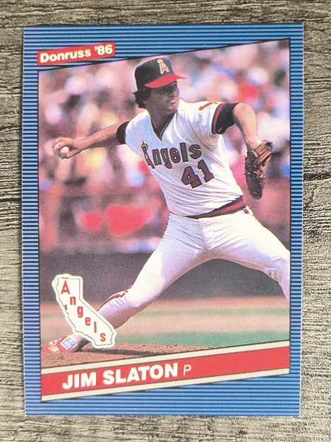 1986 Donruss #402 Jim Slaton
