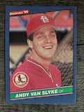 1986 Donruss #412 Andy Van Slyke