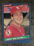1986 Donruss #412 Andy Van Slyke