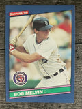 1986 Donruss #456 Bob Melvin