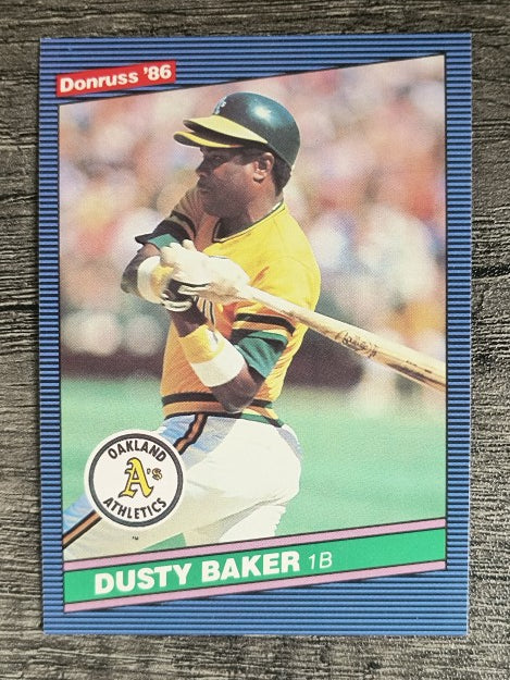1986 Donruss #467 Dusty Baker