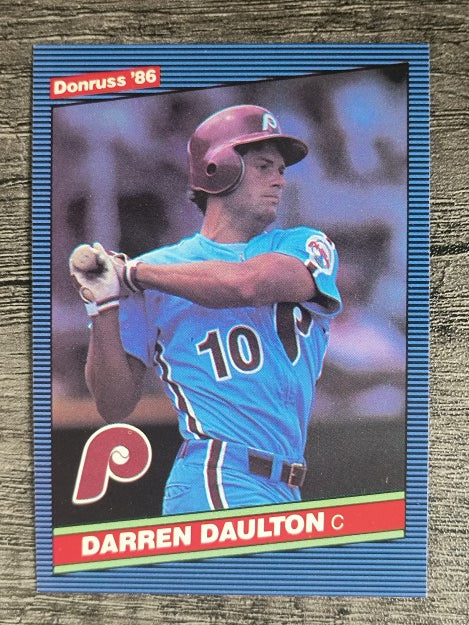 1986 Donruss #477 Darren Daulton RC