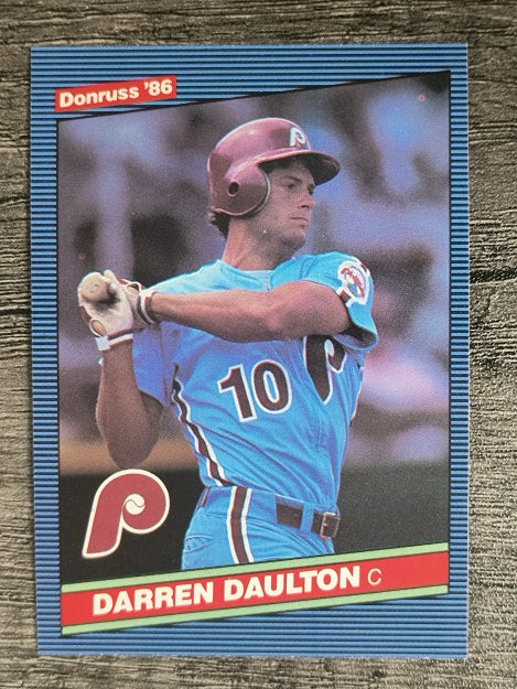 1986 Donruss #477 Darren Daulton RC