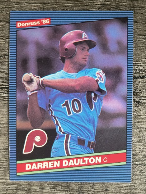 1986 Donruss #477 Darren Daulton RC