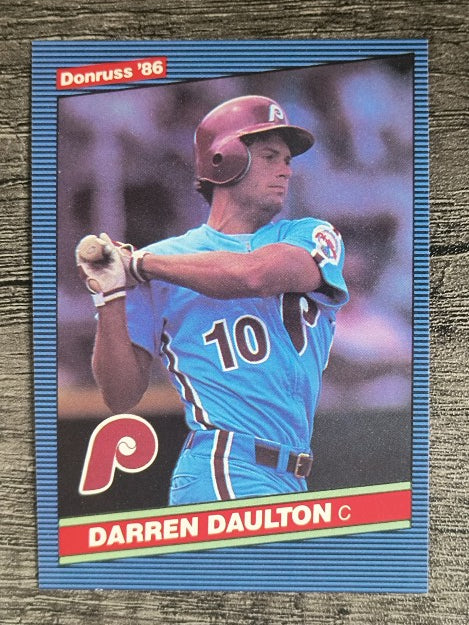 1986 Donruss #477 Darren Daulton RC