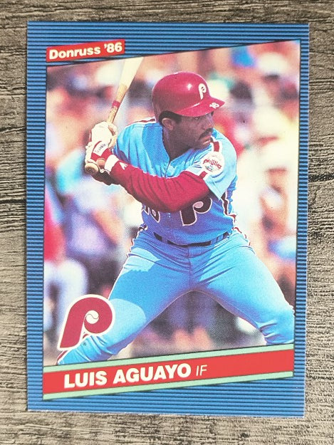 1986 Donruss #503 Luis Aguayo